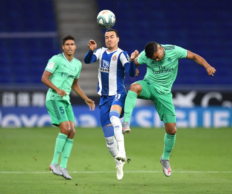 Former Real Madrid man De Tomas came close to scoring