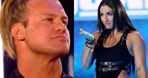 Dolph Ziggler and Sonya Deville.