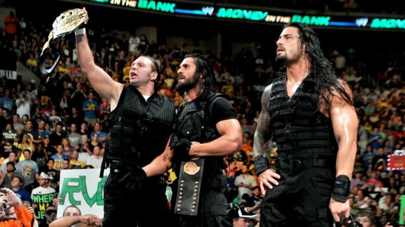 Dean Ambrose, Seth Rollins, and Roman Reigns- The Shield