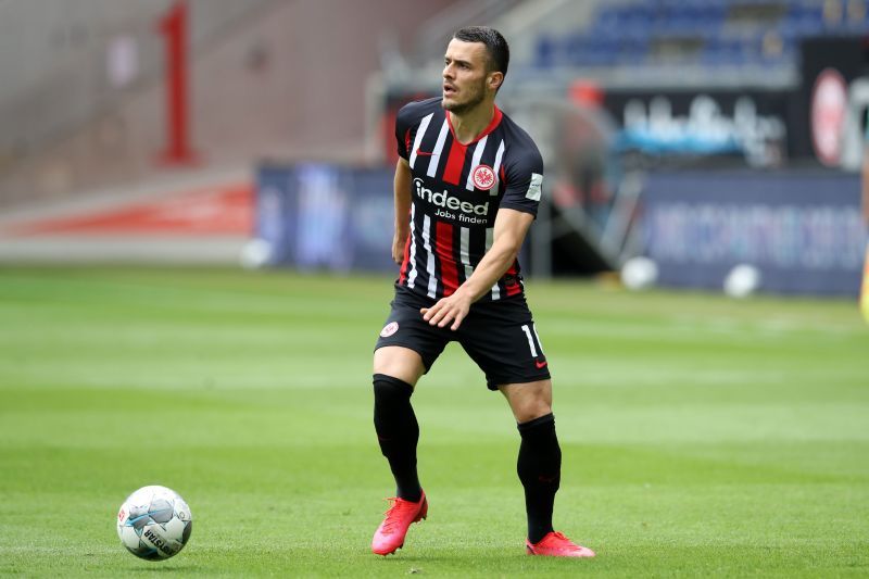 Filip Kostic scored three goals and provided 11 assists as Frankfurt finished 9th in the Bundesliga.
