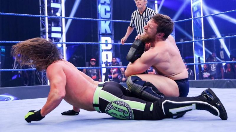 Daniel Bryan putting the pressure on AJ Styles