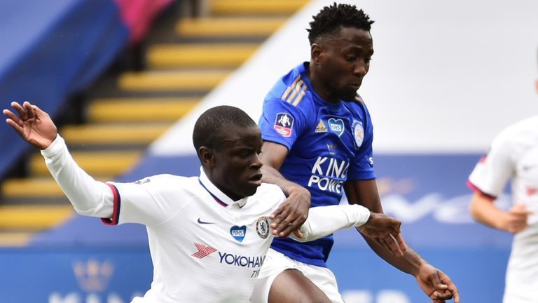 N'Golo Kante was second best against Wilfred Ndidi