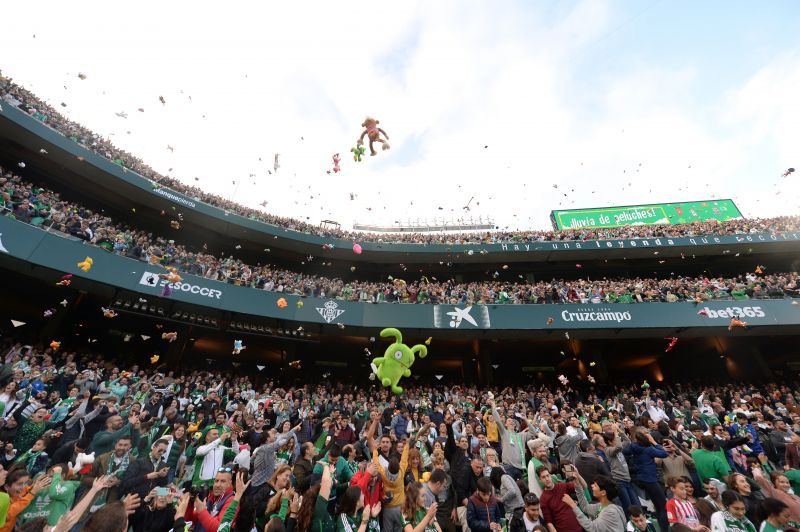 Real Betis will be without their passionate support for the remainder of the campaign