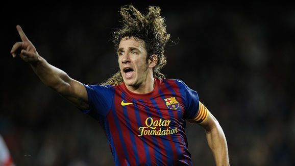 Legendary defender Carles Puyol held Barcelona&#039;s armband for a decade