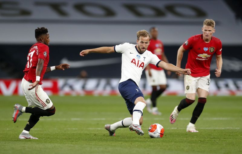 Kane did not enjoy the best of outings against Manchester United on his return from injury