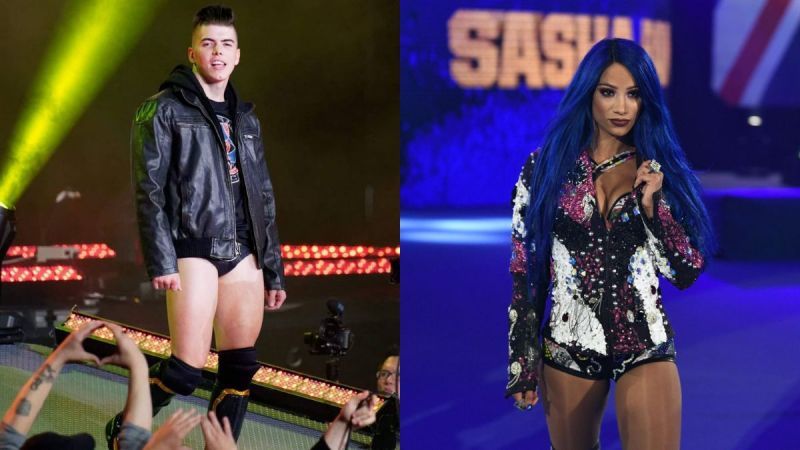 Sammy Guevara made a very distasteful comment on Sasha Banks in 2016