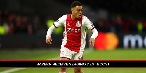 Bayern Munich are leading the race to secure Sergino Dest's signature