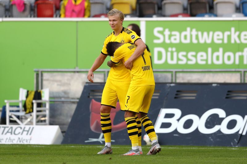 Jadon Sancho and Erling Haland have emerged as the frontrunners for the Golden Boy award.