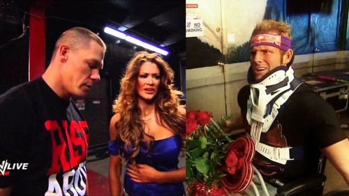 John Cena, Eve Torres, and Zack Ryder