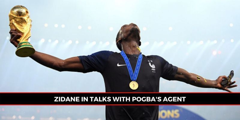 The mutual admiration between Pogba and Real Madrid manager Zidane is well documented