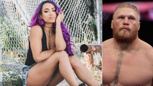 Sasha Banks/Lesnar