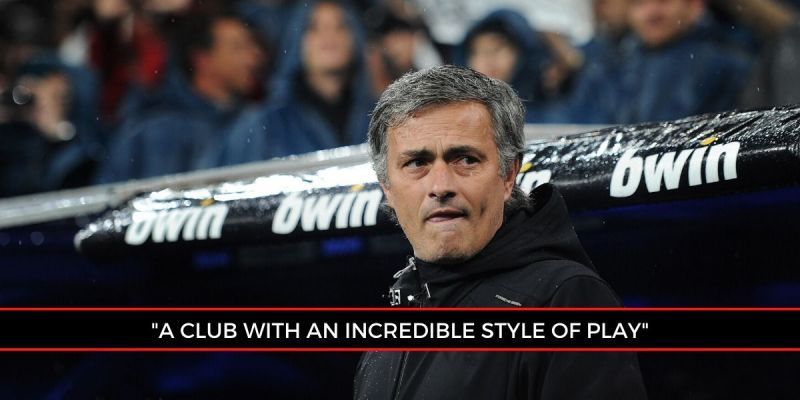 Jose Mourinho has kind words for his mentors at Barcelona