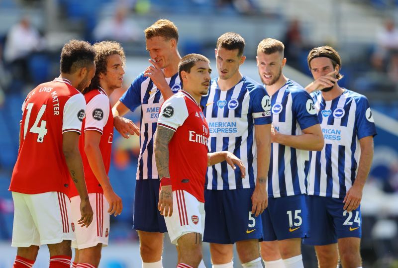 Guendouzi escaped a fine from the FA for his violent behaviour