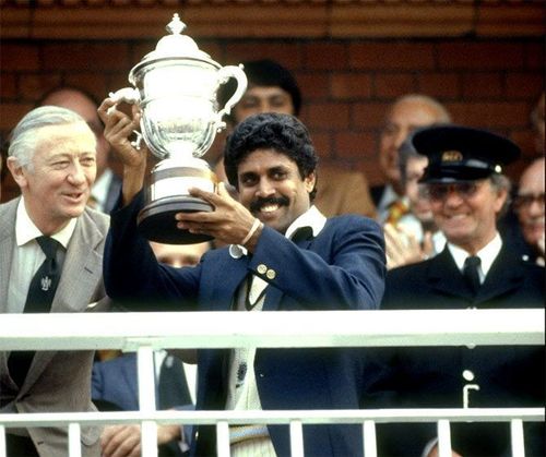 Captain Kapil Dev took a 5-for in the 1983 WC