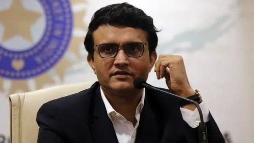 BCCI president Sourav Ganguly.