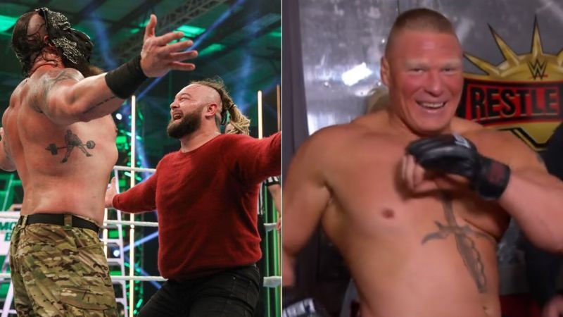 Braun Strowman has had battles with both Bray Wyatt and Brock Lesnar