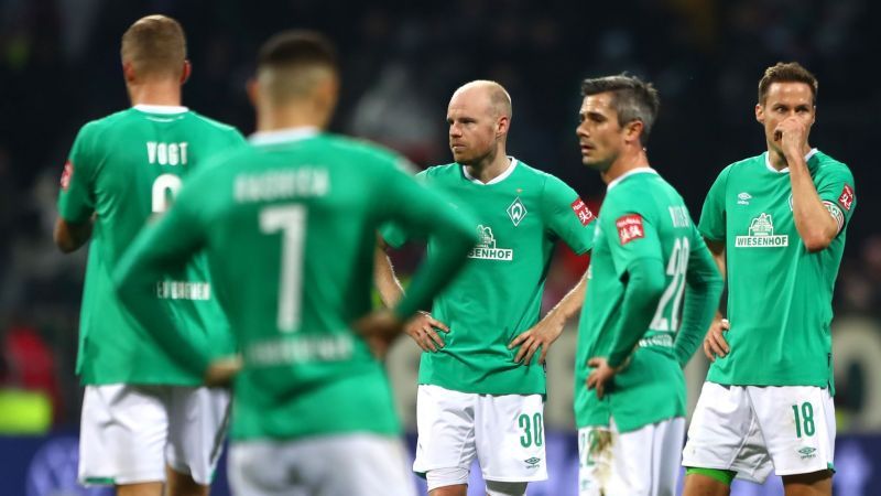 Relegation playoffs might see an interesting 'North derby' between Werder Bremen and Hamburg.