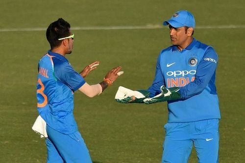 MS Dhoni has played a significant role in Chahal and Kuldeep Yadav's success