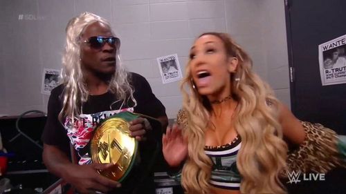 R-Truth and Carmella.