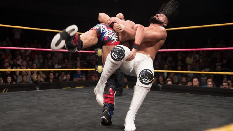 Andrade&#039;s Hammerlock DDT