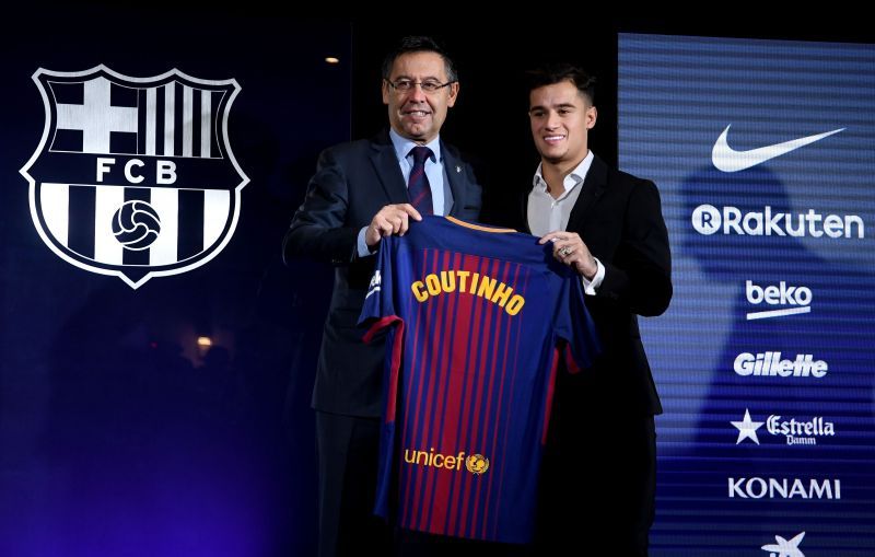 Bartomeu's expensive Barcelona signings in the form of Philippe Coutinho, Antoine Griezmann and Ousmane Dembele have all proved to be underwhelming.