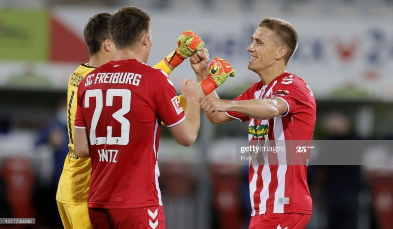 A stellar showing from Freiburg!! ( Picture courtesy: Getty Images)