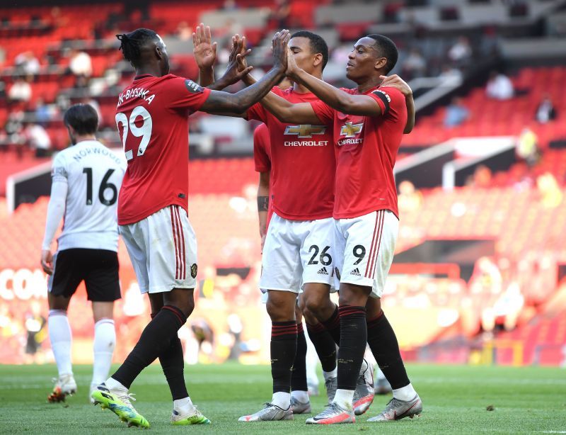 Aaron Wan-Bissaka put in a sparkling performance down Manchester United's right flank, bagging an assist