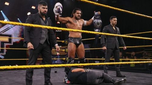 Santos Escobar with his new faction