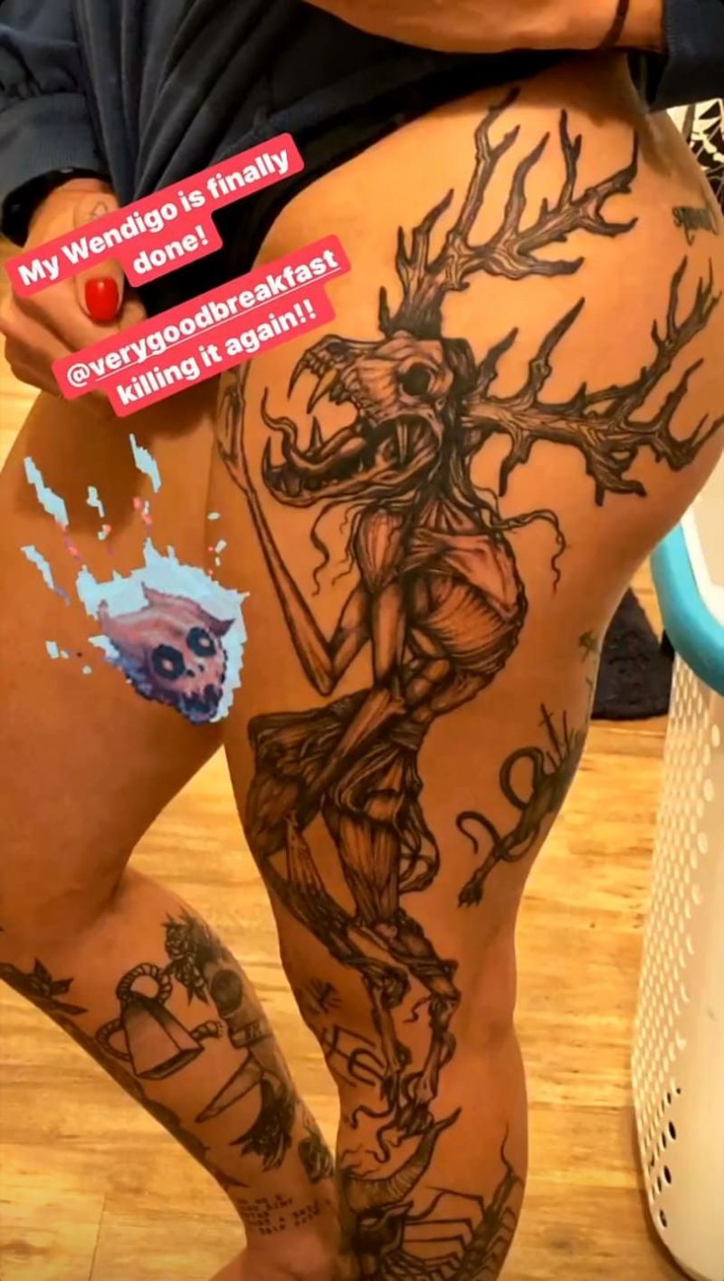 Rhea Ripley's new tattoo