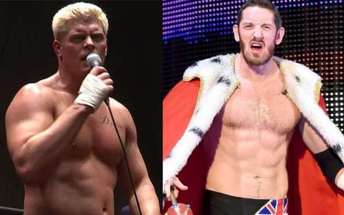 Wade Barrett and the AEW EVP Cody Rhodes