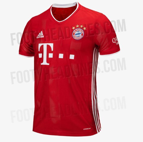A new element can be seen on the new Bayern Munich kit for 2020/21