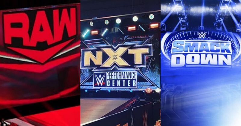 RAW, NXT and SmackDown.