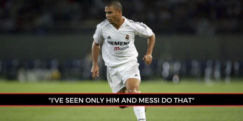 Ronaldo was one of the few players to play for both Barcelona and Real Madrid