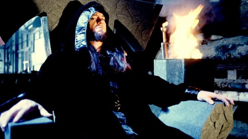 Undertaker at his satanic worst