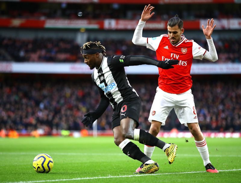 Ceballos in action for Arsenal