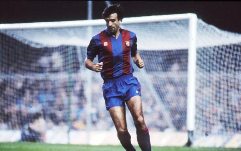 Jose Ramon Alexanko captained Barcelona's famous 'Dream Team' in the '80s and '90s