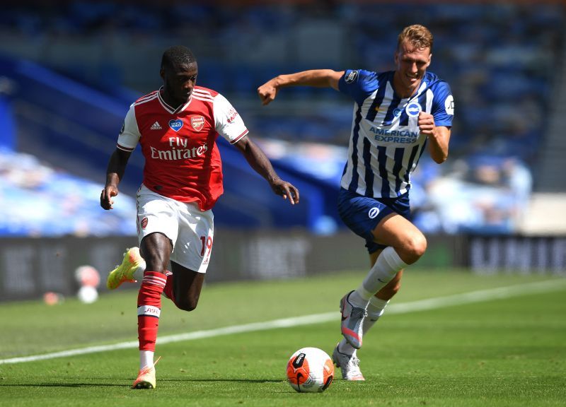 Nicolas Pepe scored a wonderful goal against Brighton