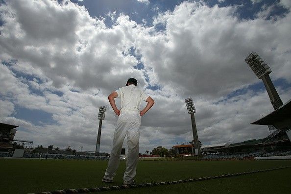 The fine leg position in cricket