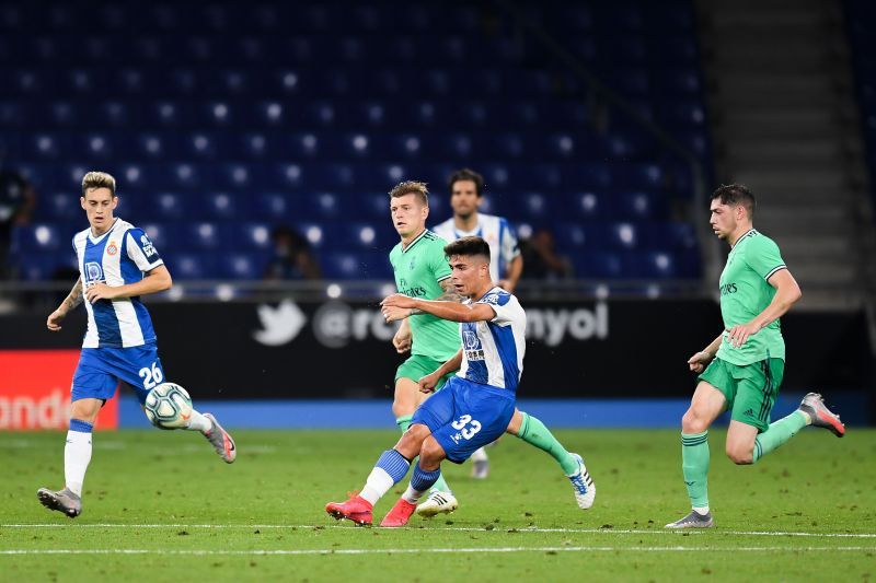 Espanyol looked threatening in the first few minutes of the game