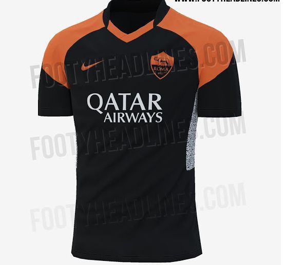 The AS Roma third kit is a great example of simple and attractive at the same time.