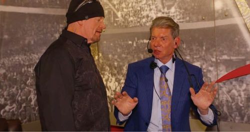 Undertaker and Vince McMahon.