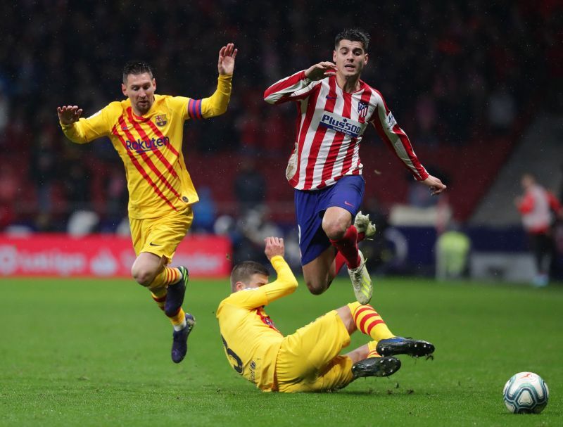 The two clubs last met in January for the Spanish Super Cup