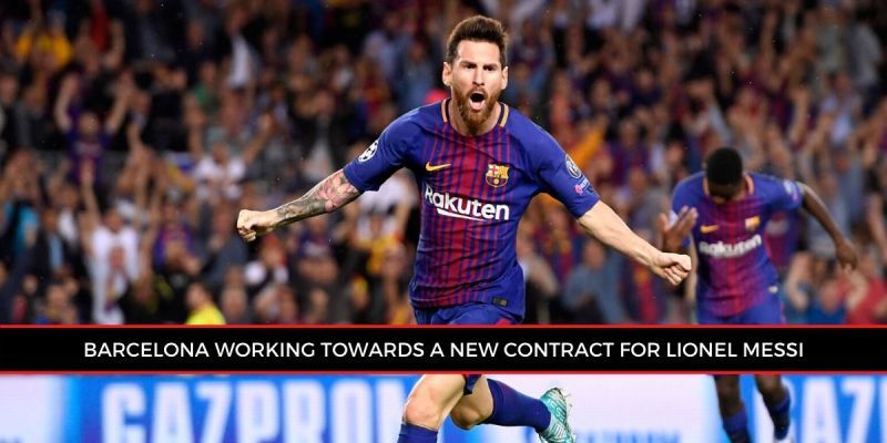 Lionel Messi could be presented with a new contract this summer.