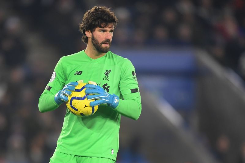 Liverpool&#039;s first-choice keeper Alisson Becker