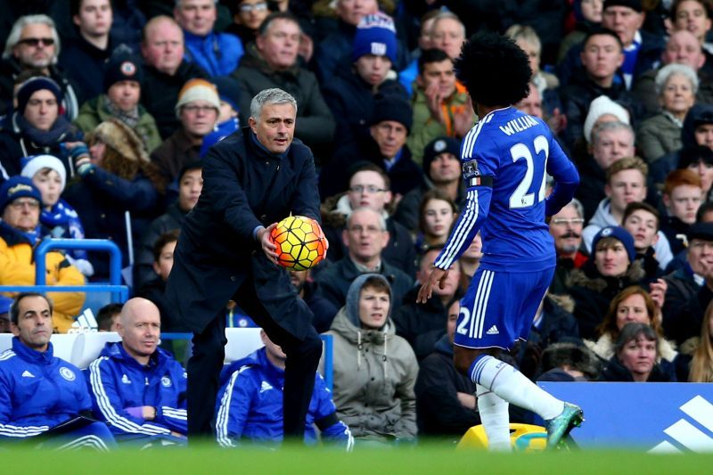 Mourinho shared a great relationship with Willian