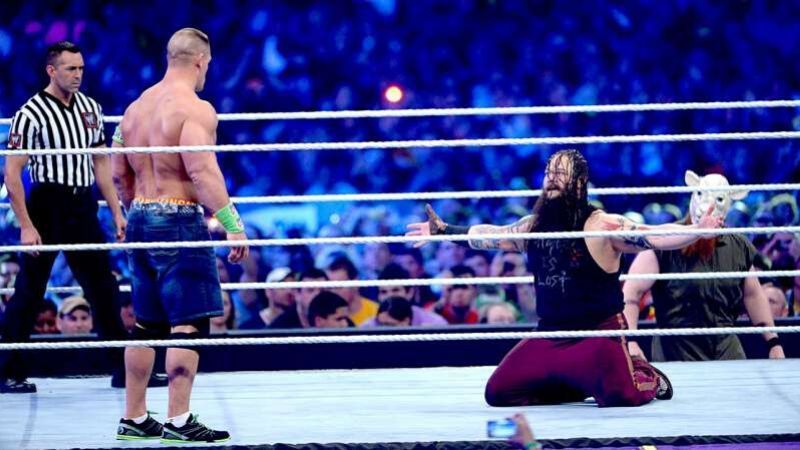 John Cena defeated Bray Wyatt at WrestleMania 30