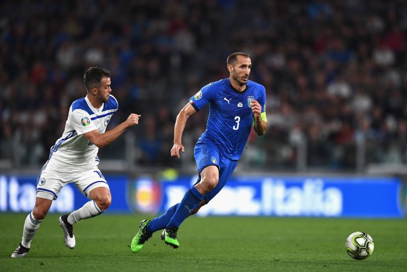 Chiellini has been one of the best centre-backs of the 2010s decade.