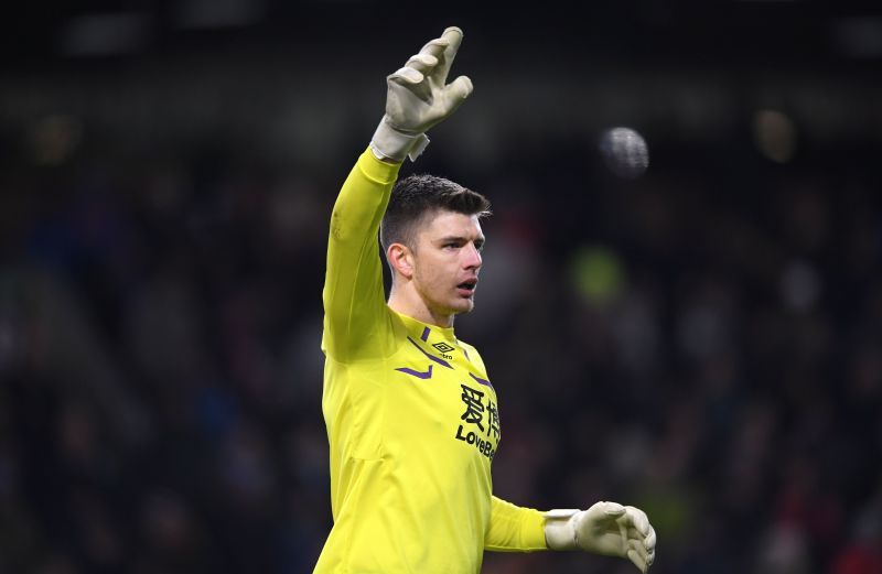 Burnley&#039;s towering goalkeeper Nick Pope