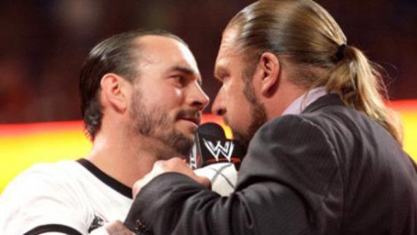 CM Punk and Triple H