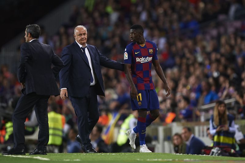 Dembele's time at Barcelona is seemingly coming to an end